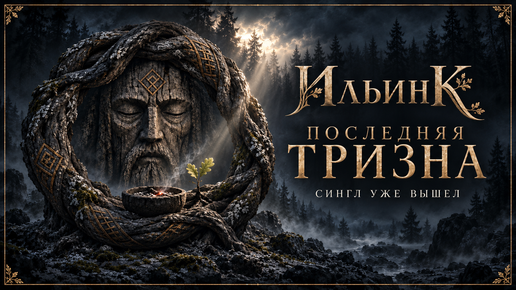 ИльинК: Группа ИльинК выпустила «Последнюю тризну», сингл из одноимённого альбома, который завершит трилогию «Эхо забытых богов».