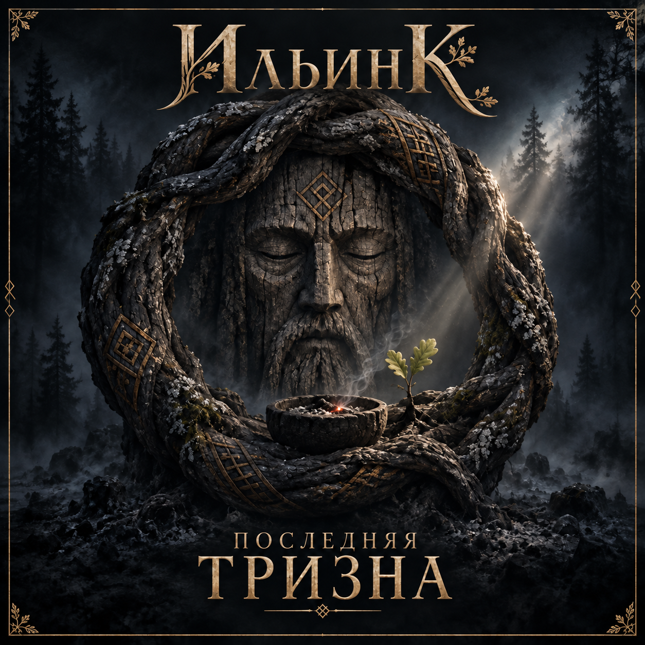 Последняя тризна — обложка альбома группы ИльинК
